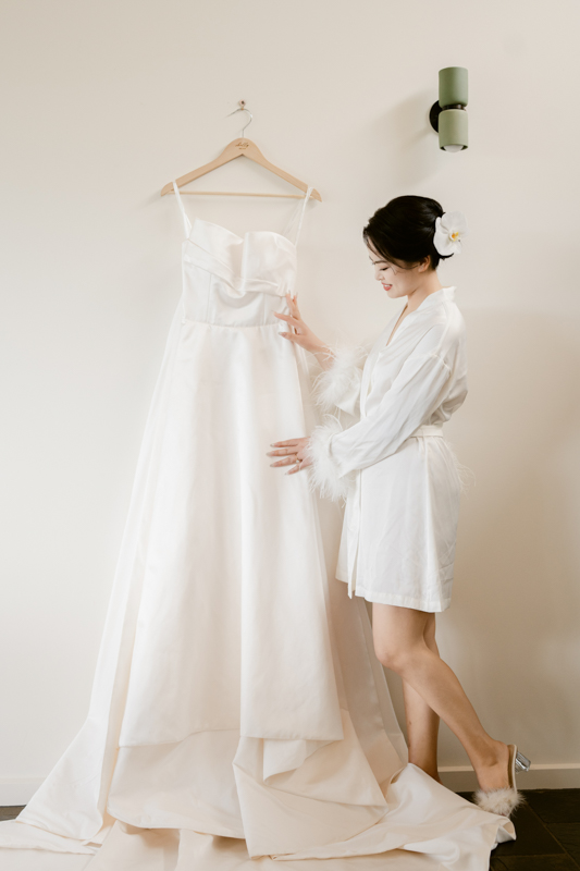 Melbourne wedding photography - outdoor night scene combination shooting